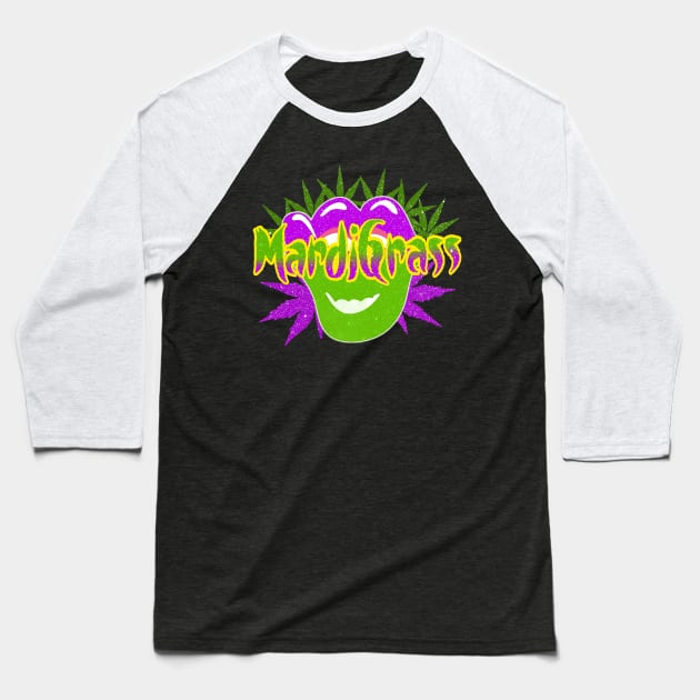 mardi gras Baseball T-Shirt by Amberstore